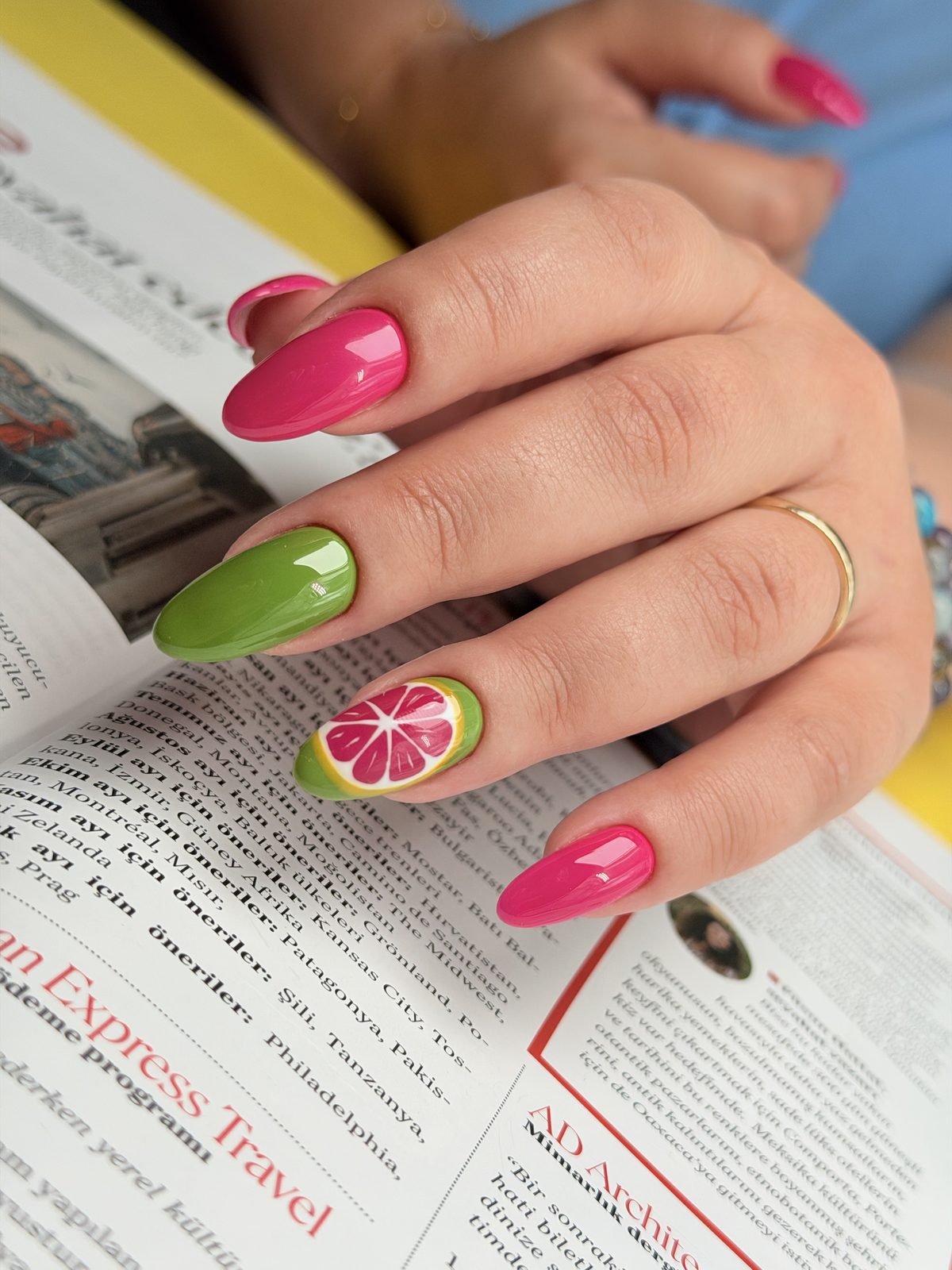 Miray Nail Bar tırnak bakım uygulaması